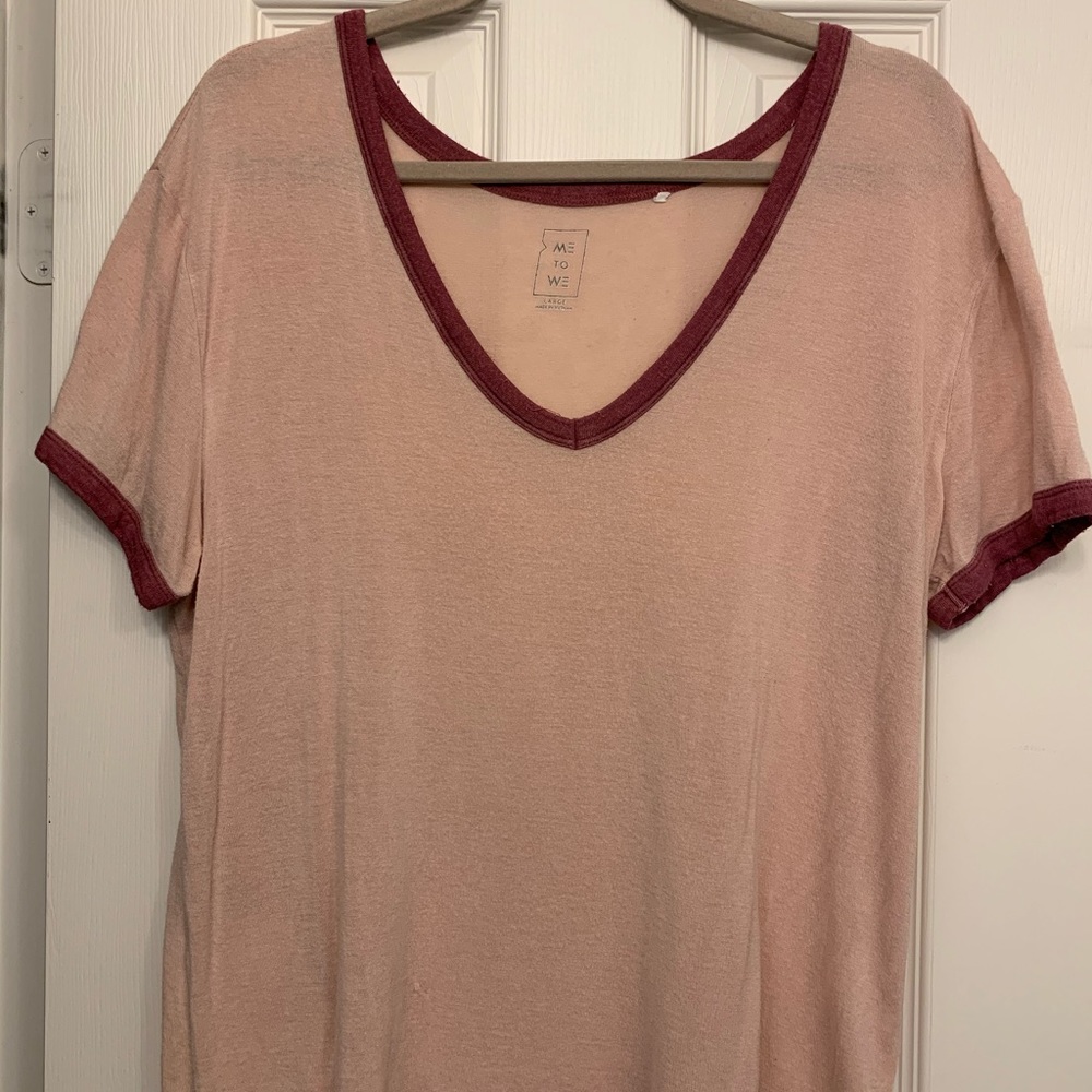 V neck top